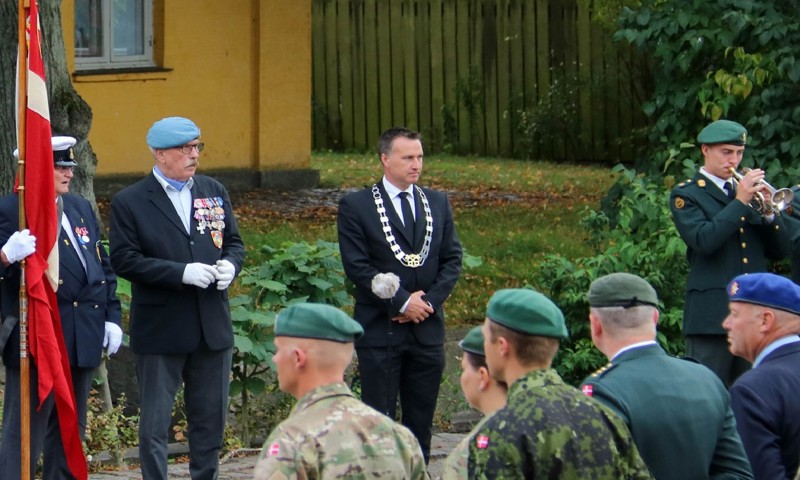 Fejring af Flagdagen for Danmarks Veteraner