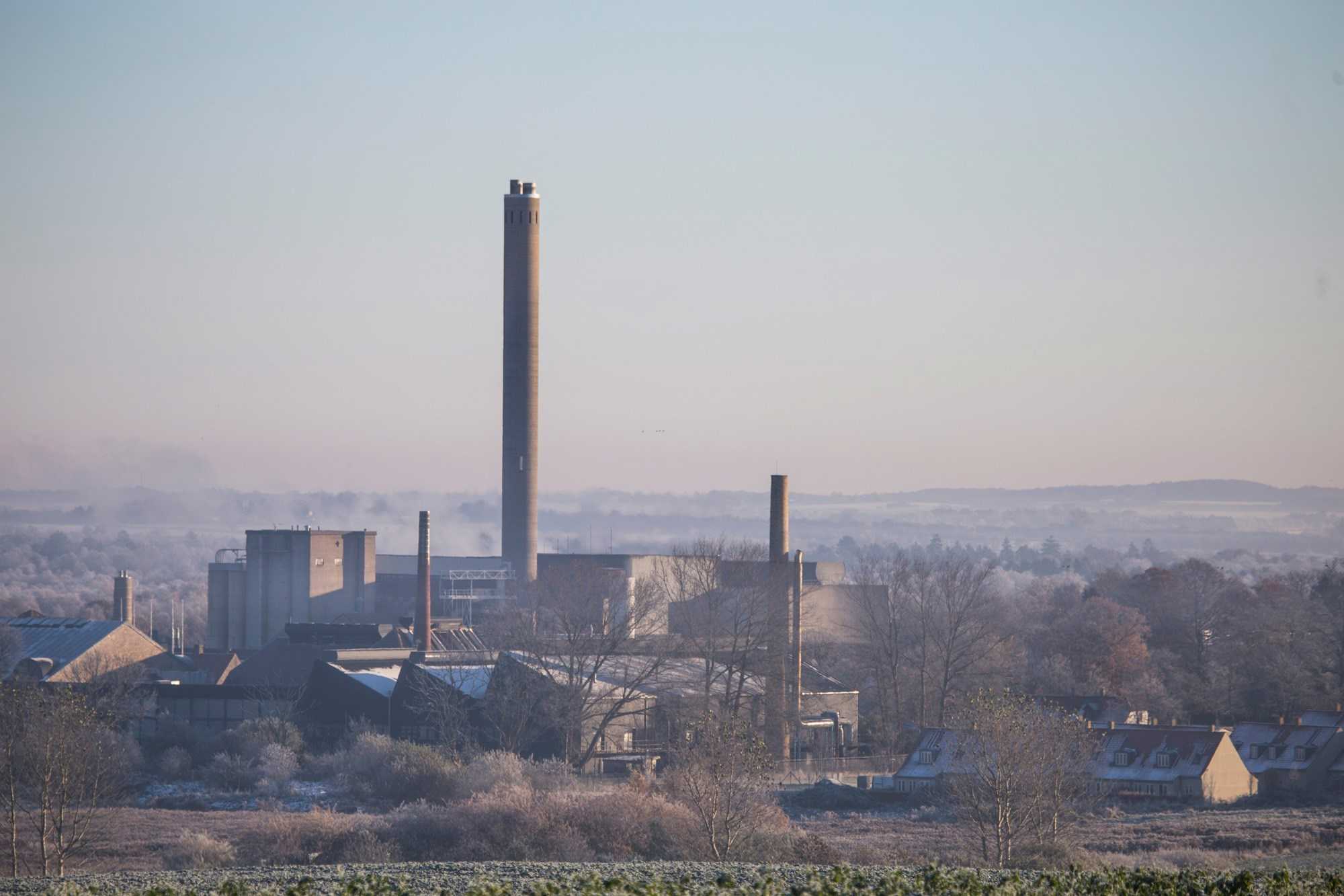 Industriområde i Fensmark