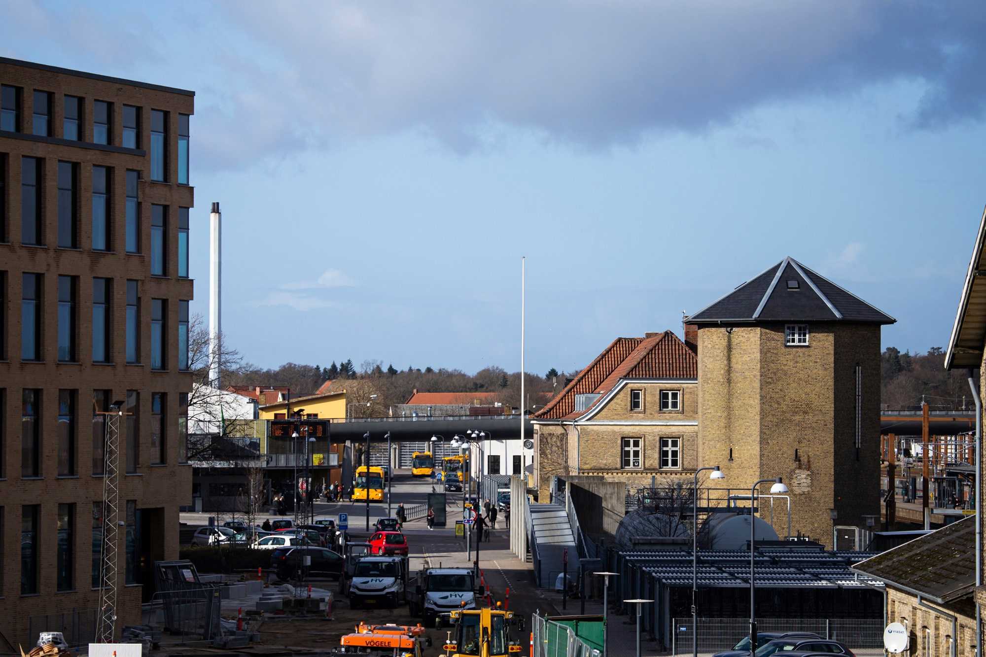 Banegården i Næstved Bymidte